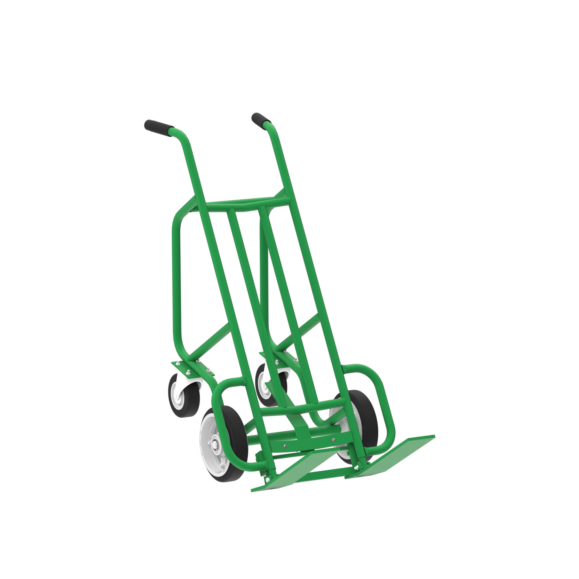 Valley Craft, 4-Wheel Pallet Hand Truck, Load Capacity 1000 lb, Height 54 in, Material Steel, Model# F84813A6